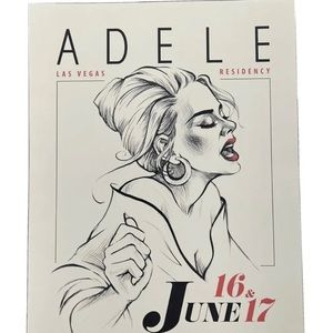 Adele Las Vegas Residency Poster June 16 & 17th 2023